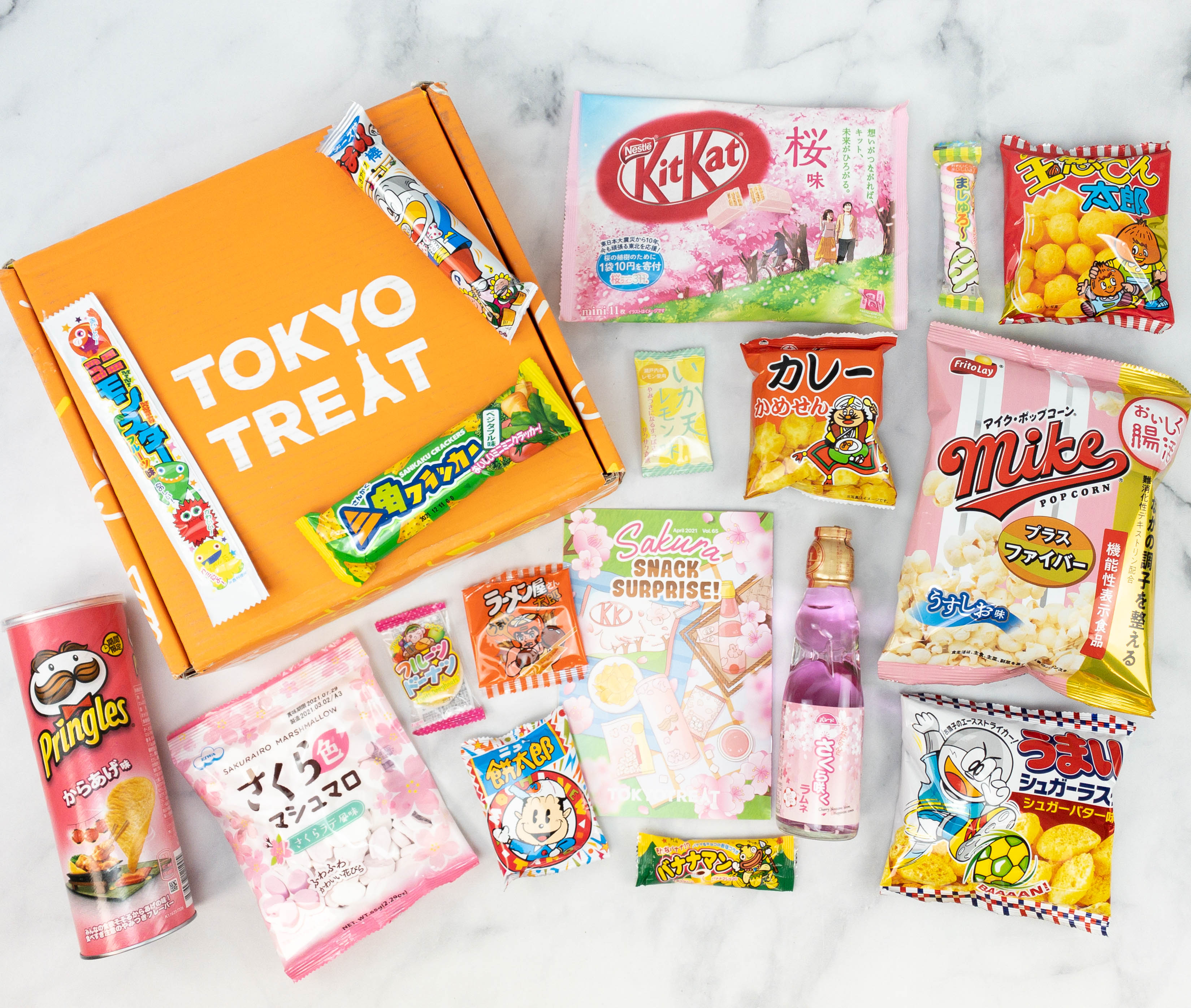  Sakura Box Japanese Candy & Snacks 40 Piece Dagashi