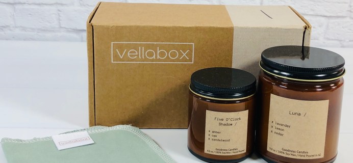 Vellabox Candle Subscription Box Review + Coupon – March 2021