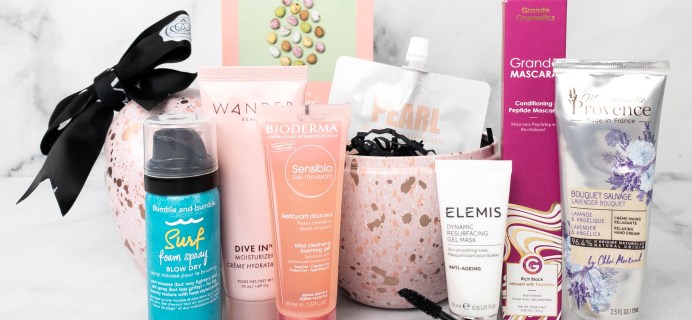 GLOSSYBOX Easter Egg Limited Edition Box 2021 Review