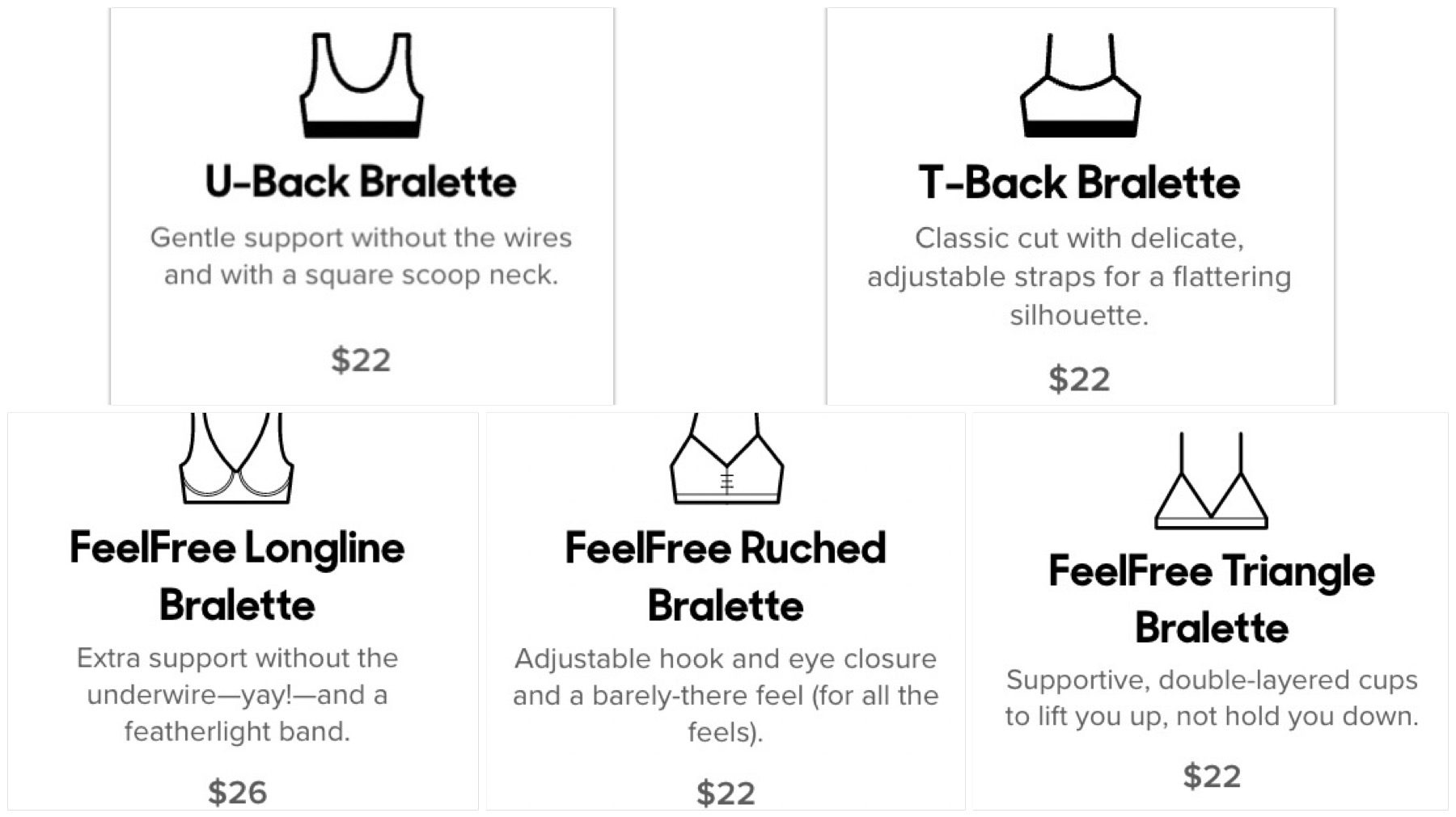U-Back Bralette  Women's Bralettes - MeUndies