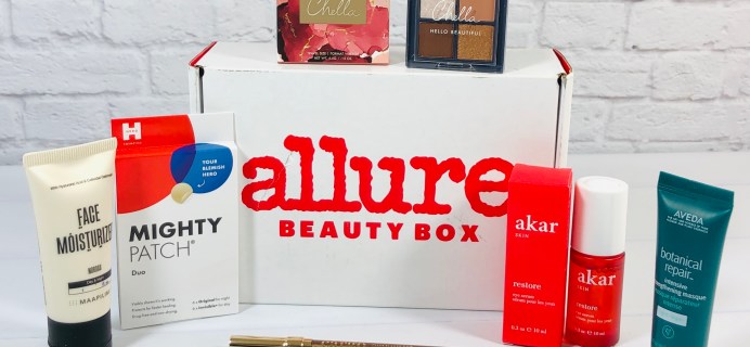 Allure Beauty Box April 2021 Review & Coupon