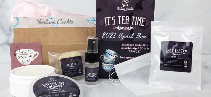 Fortune Cookie Soap FCS of the Month April 2021 Box Review