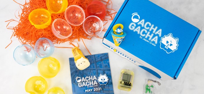 Gacha Gacha Crate May 2021 Subscription Box Review + Coupon