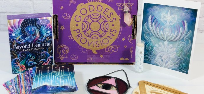 Goddess Provisions April 2021 Subscription Box Review