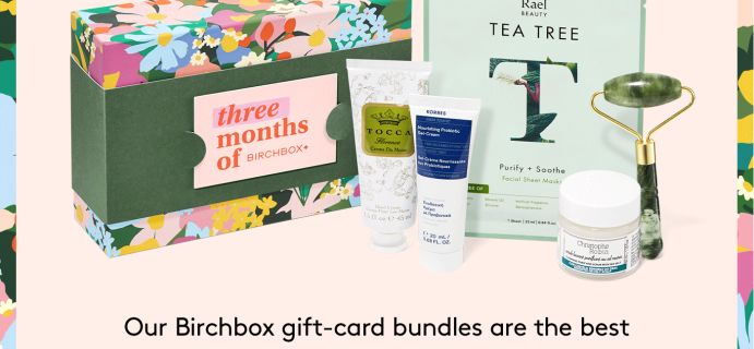 Birchbox Mother’s Day Sale: Get Spring Gift Card Bundles for as low as $45!
