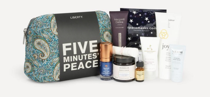 2021 Liberty London Five Minutes’ Peace Beauty Kit v. 2 Available Now + Full Spoilers!