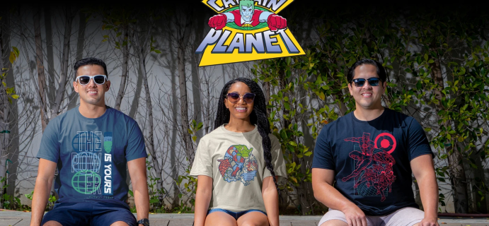 Loot Crate Limited Edition Captain Planet Capsule Collection Available Now!