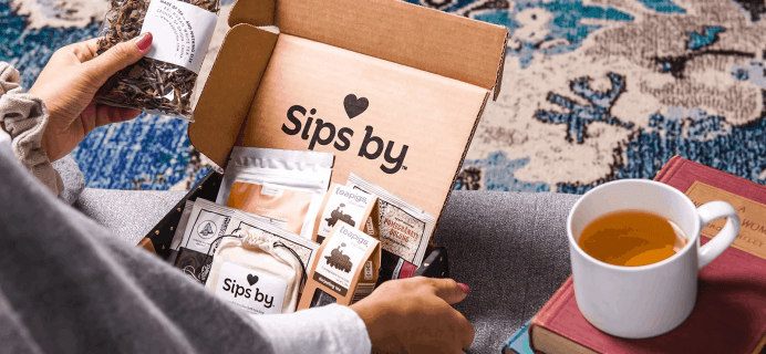 Sips by Personalized Tea Subscription Coupon: 50% Off First Box!