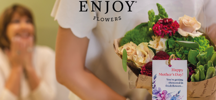 Because Flowers Are Still The Best Way To Say Thanks: Give Mom Enjoy Flowers Bouquet this Mother’s Day + Up To 15% Off Coupon!!
