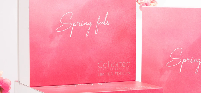 Cohorted Spring Feels Limited Edition Beauty Box Is Here To Celebrate Spring + Full Spoilers!