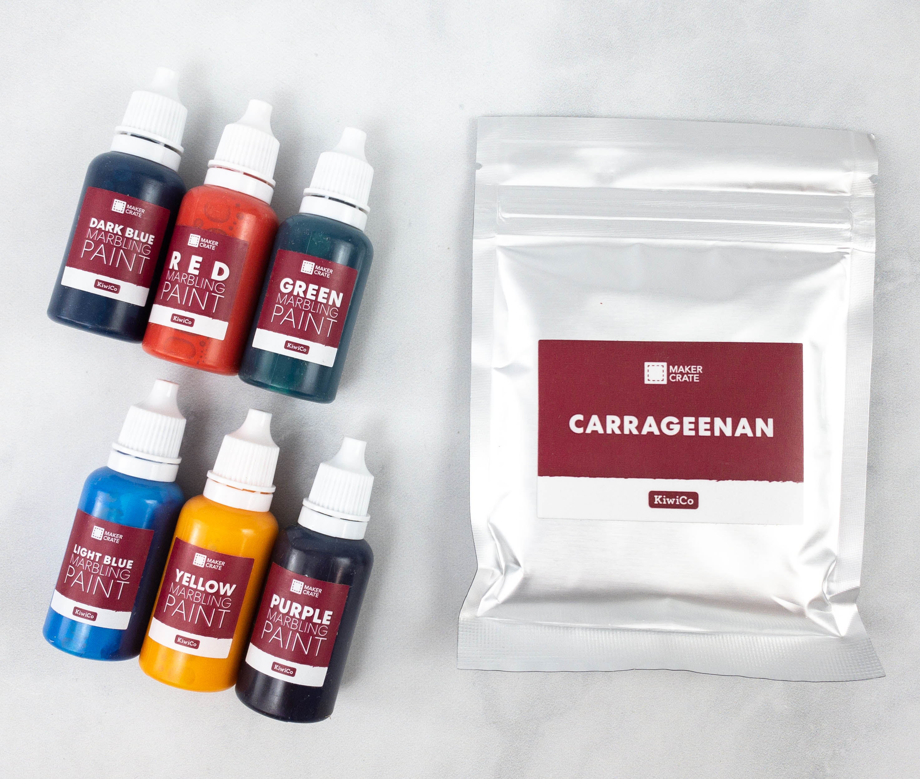 Carrageenan: Thickener for Marbling