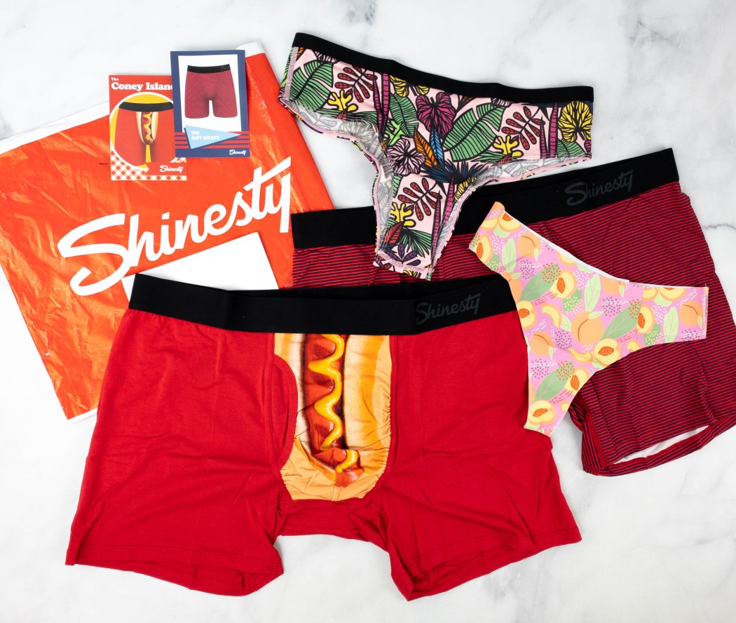 Get 2 Quality Men's Underwear Monthly Box With Lots Of Promotionnel Items