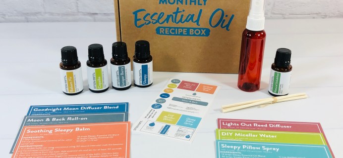 Simply Earth April 2021 Essential Oil Subscription Box Review + Coupon
