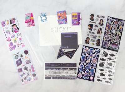 STICKII Club April 2021 Subscription Box Review – Pop Pack!