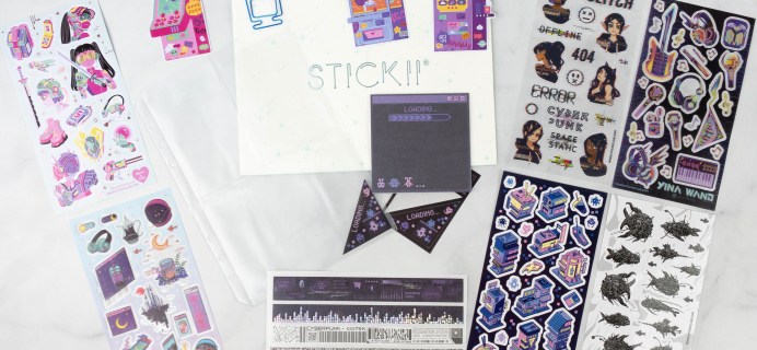 STICKII Club April 2021 Subscription Box Review – Pop Pack!