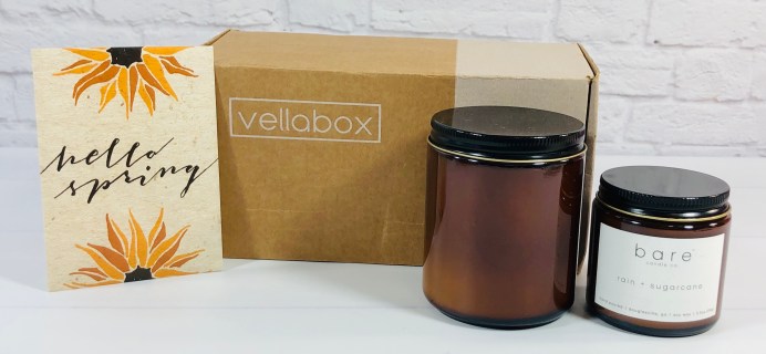 Vellabox Candle Subscription Box Review + Coupon – April 2021