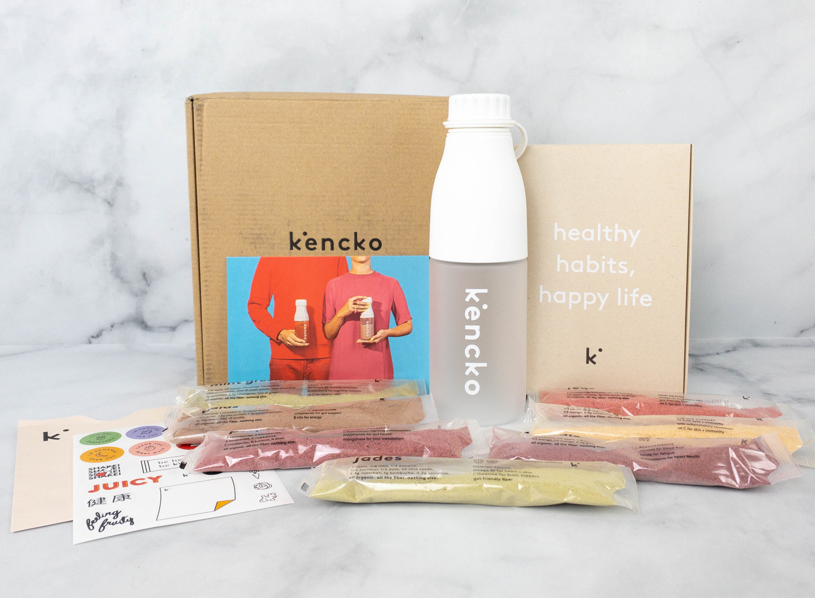 No-Blend Easy Smoothie Subscription Kencko Review