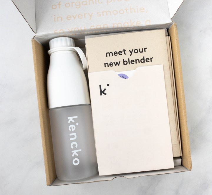 No-Blend Easy Smoothie Subscription Kencko Review