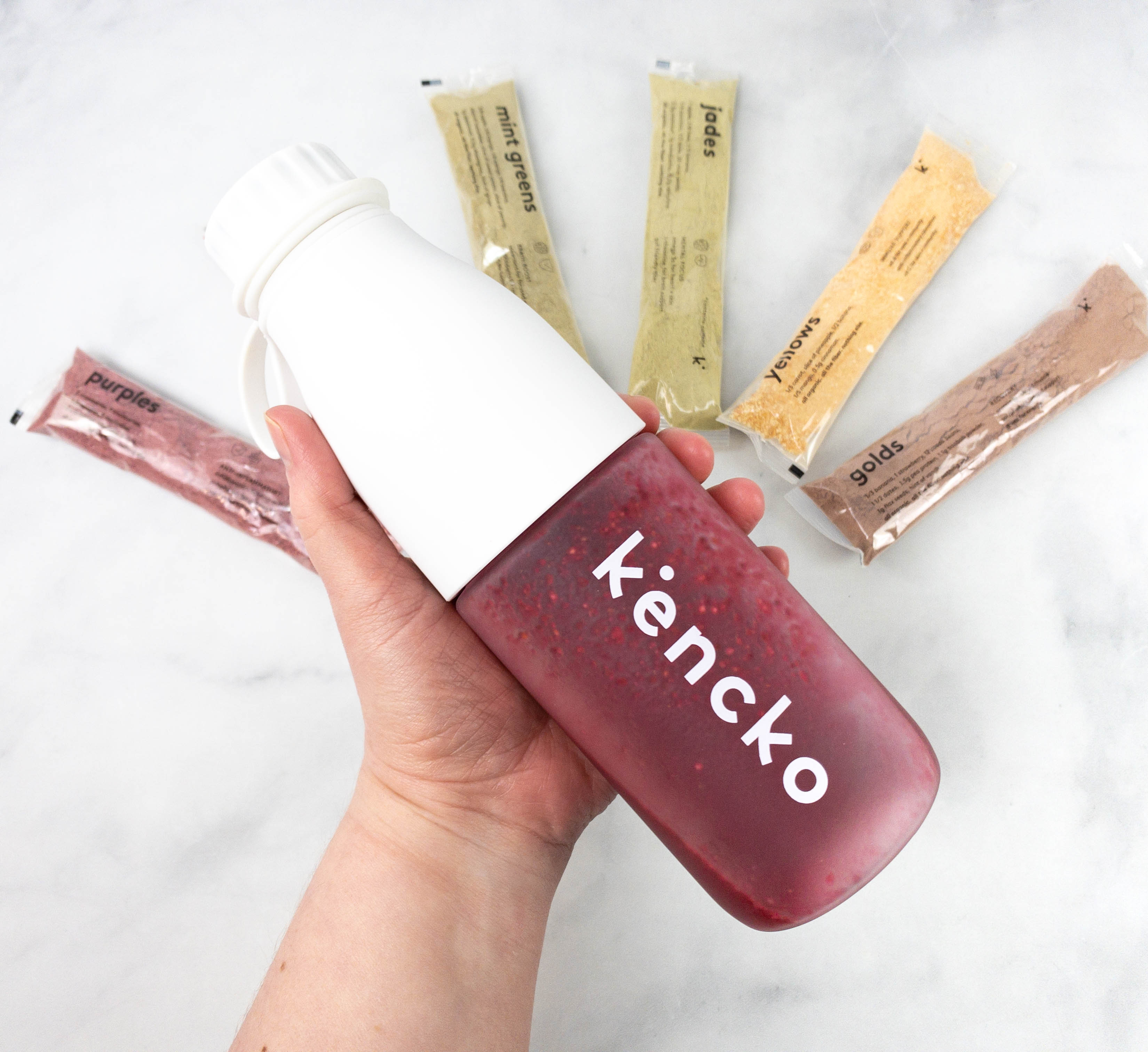 No-Blend Easy Smoothie Subscription Kencko Review