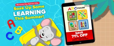 ABCmouse Memorial Day Sale: Get 1 Year of ABCmouse for $45 – Over 70% Off!