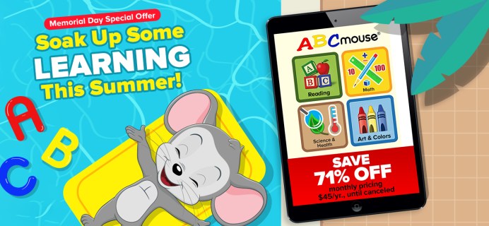 ABCmouse Memorial Day Sale: Get 1 Year of ABCmouse for $45 – Over 70% Off!