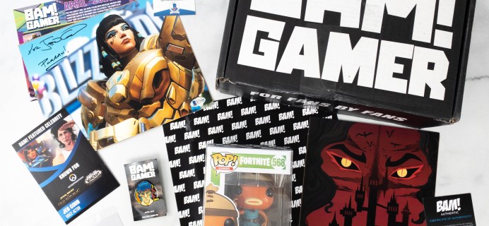 The Bam! Gamer Box April 2021 Subscription Box Review
