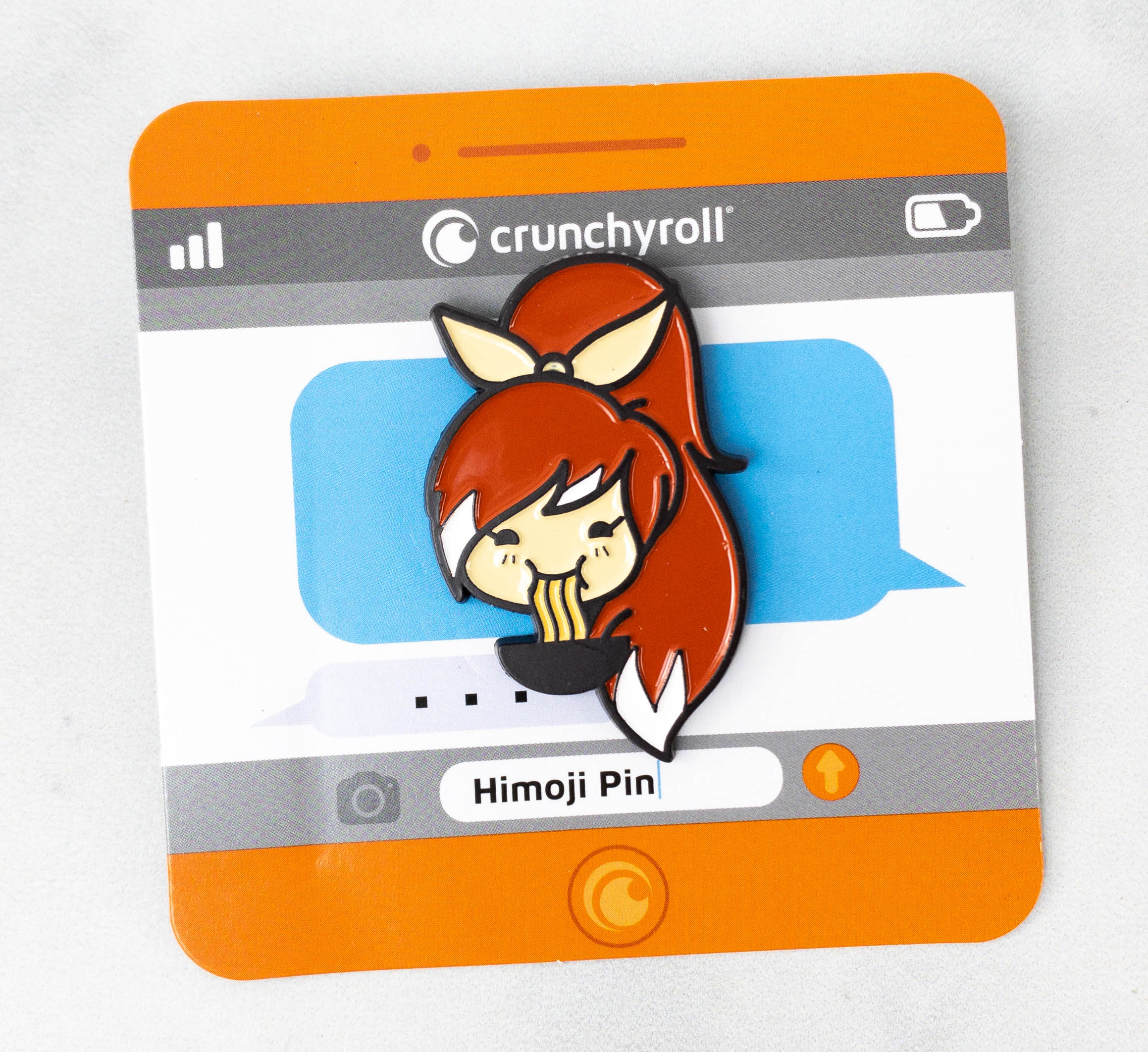 Crunchyroll Loot Crate In/Spectre (Kyokou Suiri) Kappa Phone Charm