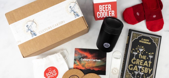 Culture Carton FITZGERALD Box Review + Coupon – May 2021