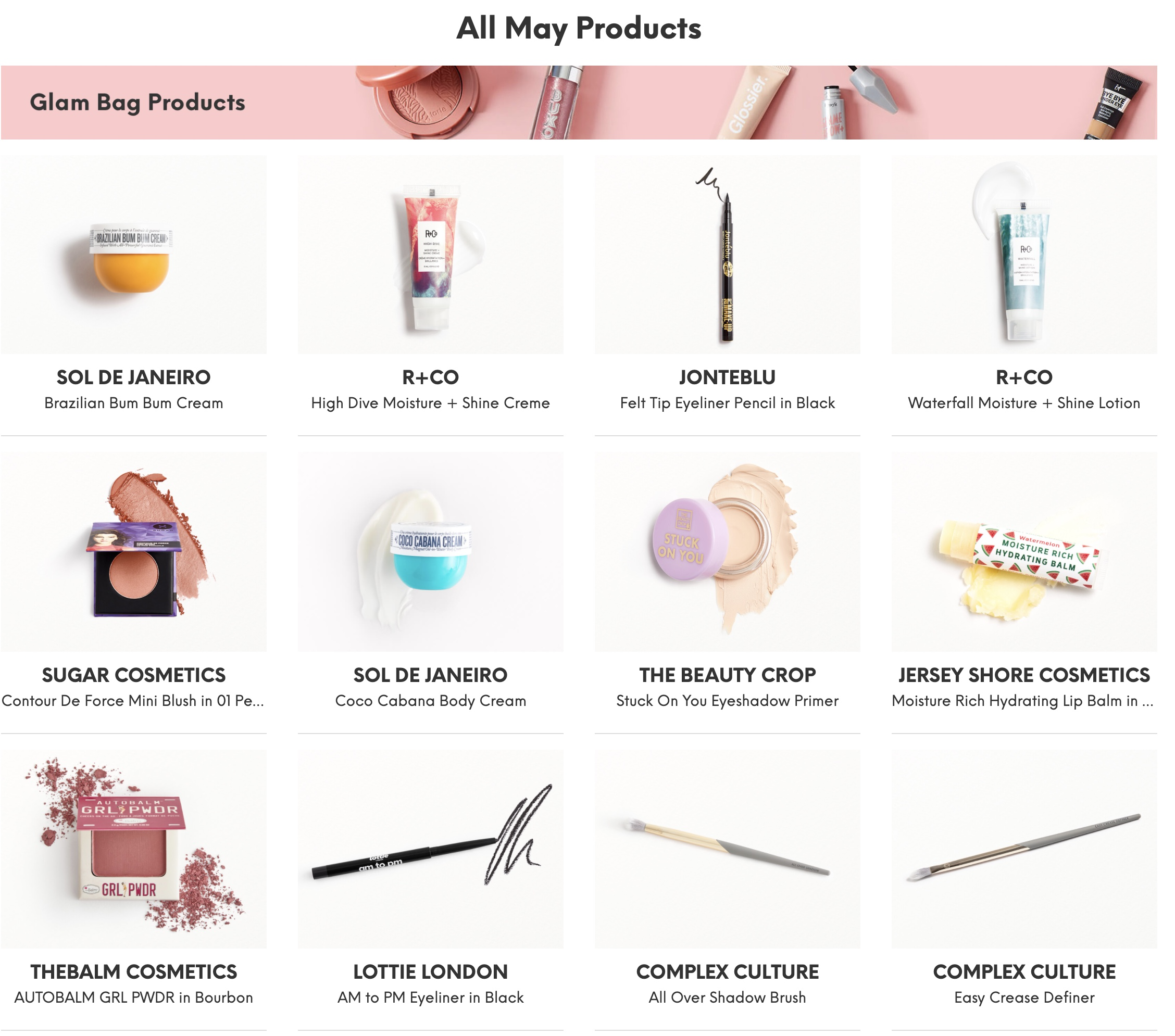 Ipsy May 2021 Glam Bag Full Spoilers + Reveals Available Now! Hello