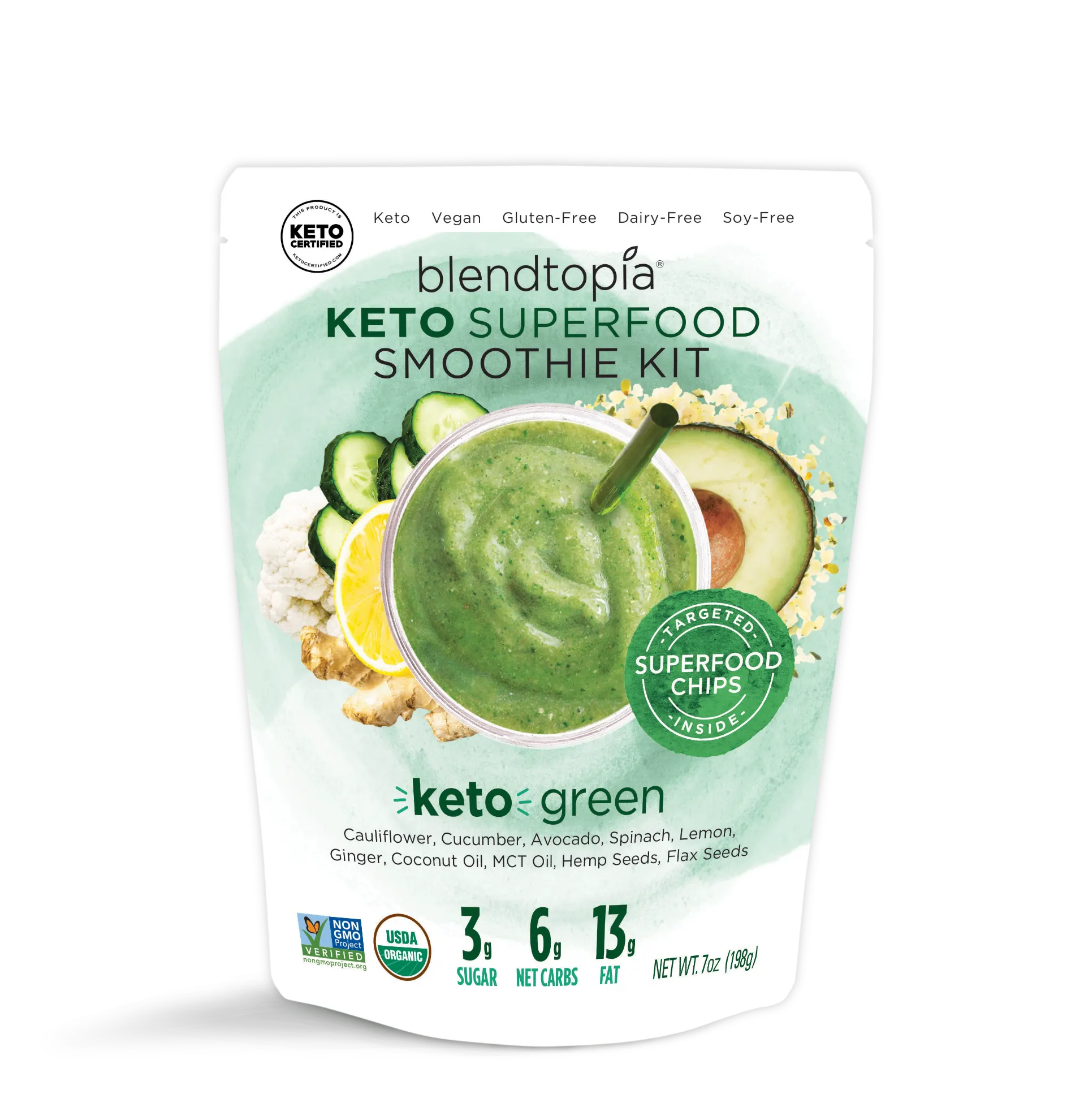 Superfood Trailblazer Blendtopia® Launches Organic Keto Smoothie Kits  Powered By Plants