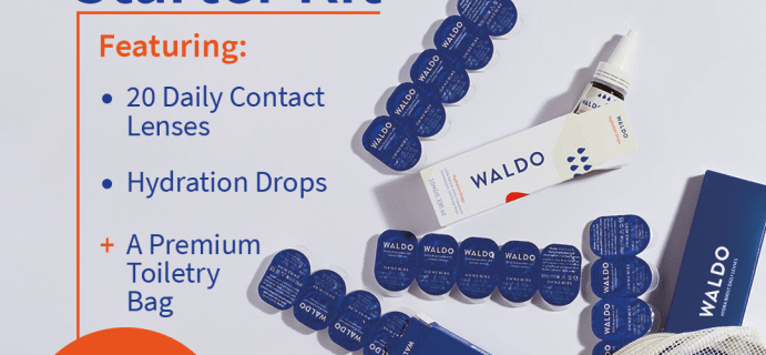Waldo Contacts Deal: Eyecare Starter Kit With 10 Day Lens Supply + Extras For Just $7!