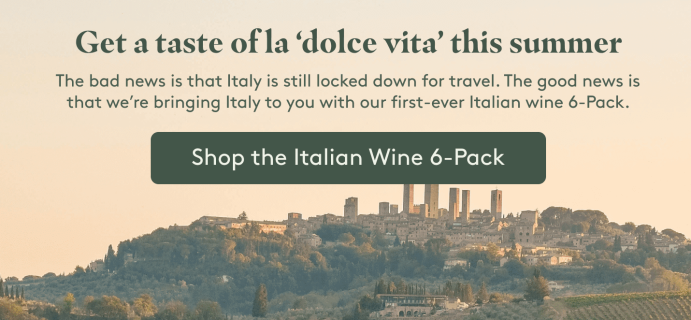 Plonk Wine Club Italian Wine Pack Brings You a Taste of La Dolce Vita + $10 Off Coupon!