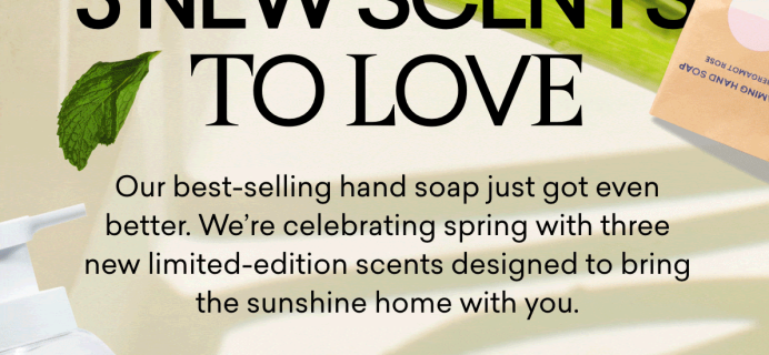 Blueland Launches 3 New Scents With The Garden Hand Soap Starter Set!