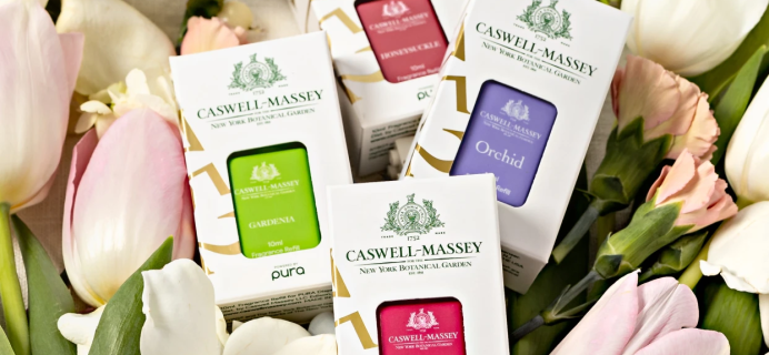 Pura Launches New Fragrance Collection: The Caswell-Massey New York Botanical Garden Scents Are Here!
