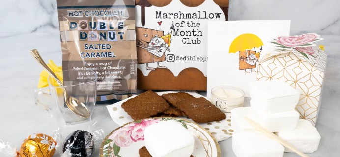 Marshmallow of the Month Club by Edible Opus April 2021 Subscription Box Review