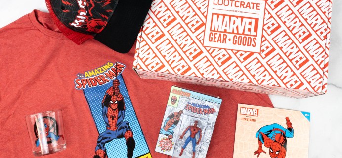 Marvel Gear + Goods March 2021 Review + Coupon – AMAZING