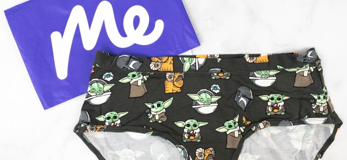 MeUndies Club Review – Women’s THE CHILD RETURNS Print!