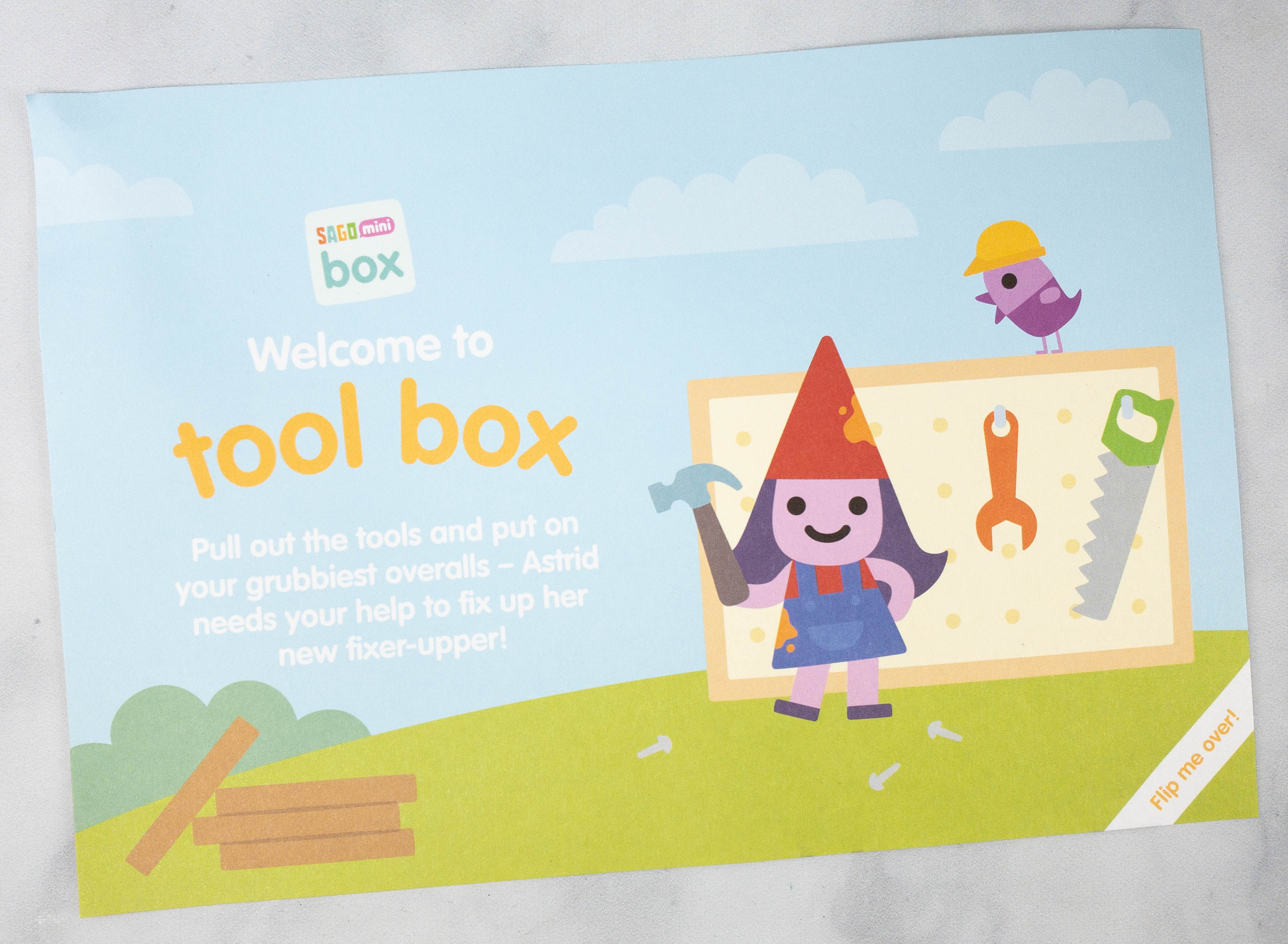 Sago Mini Box Review + Coupon - TOOL BOX - Hello Subscription