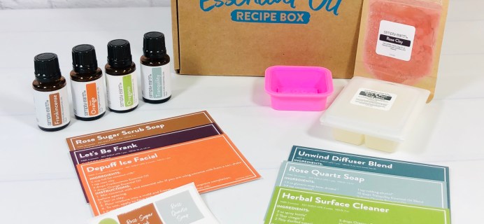 Simply Earth May 2021 Essential Oil Subscription Box Review + Coupon