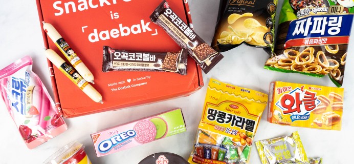 Snack Fever Review + Coupon – May 2021 Deluxe Box!