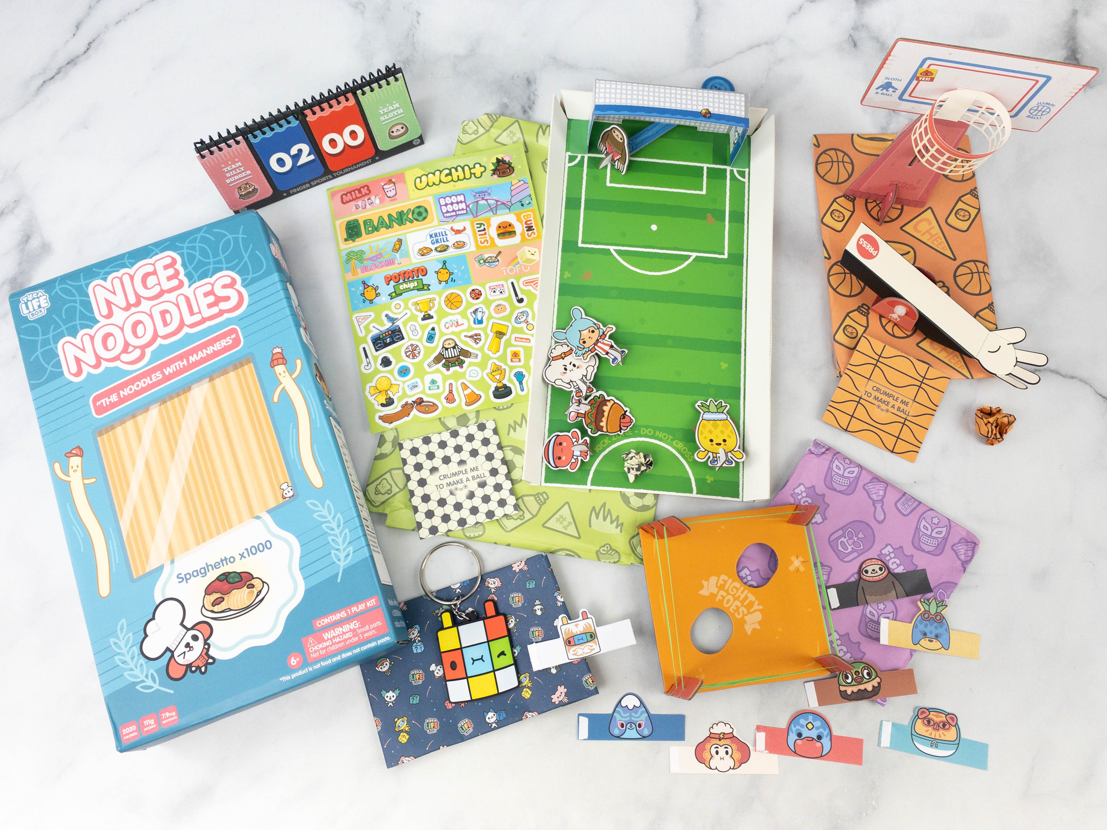  TOCA LIFE Board Games, DIY Activity Kit Mystery Box