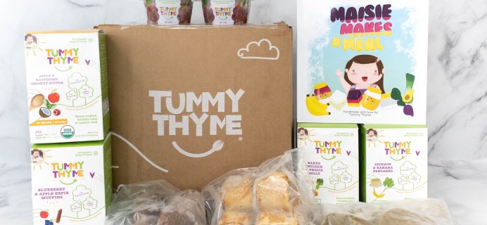 Tummy Thyme Review & Coupon: Toddler Food Box