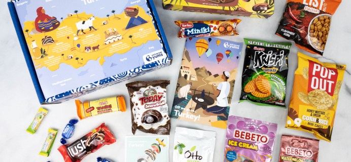 Universal Yums Subscription Box Review + Coupon – TURKEY