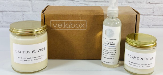 Vellabox Candle Subscription Box Review + Coupon – May 2021