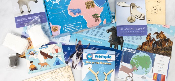 WompleMail Kids Subscription Box Review + Coupon – MONGOLIA