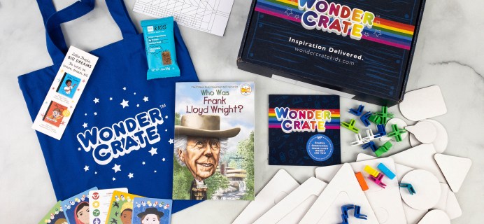 Wonder Crate Subscription Box Review + Coupon – Frank Lloyd Wright
