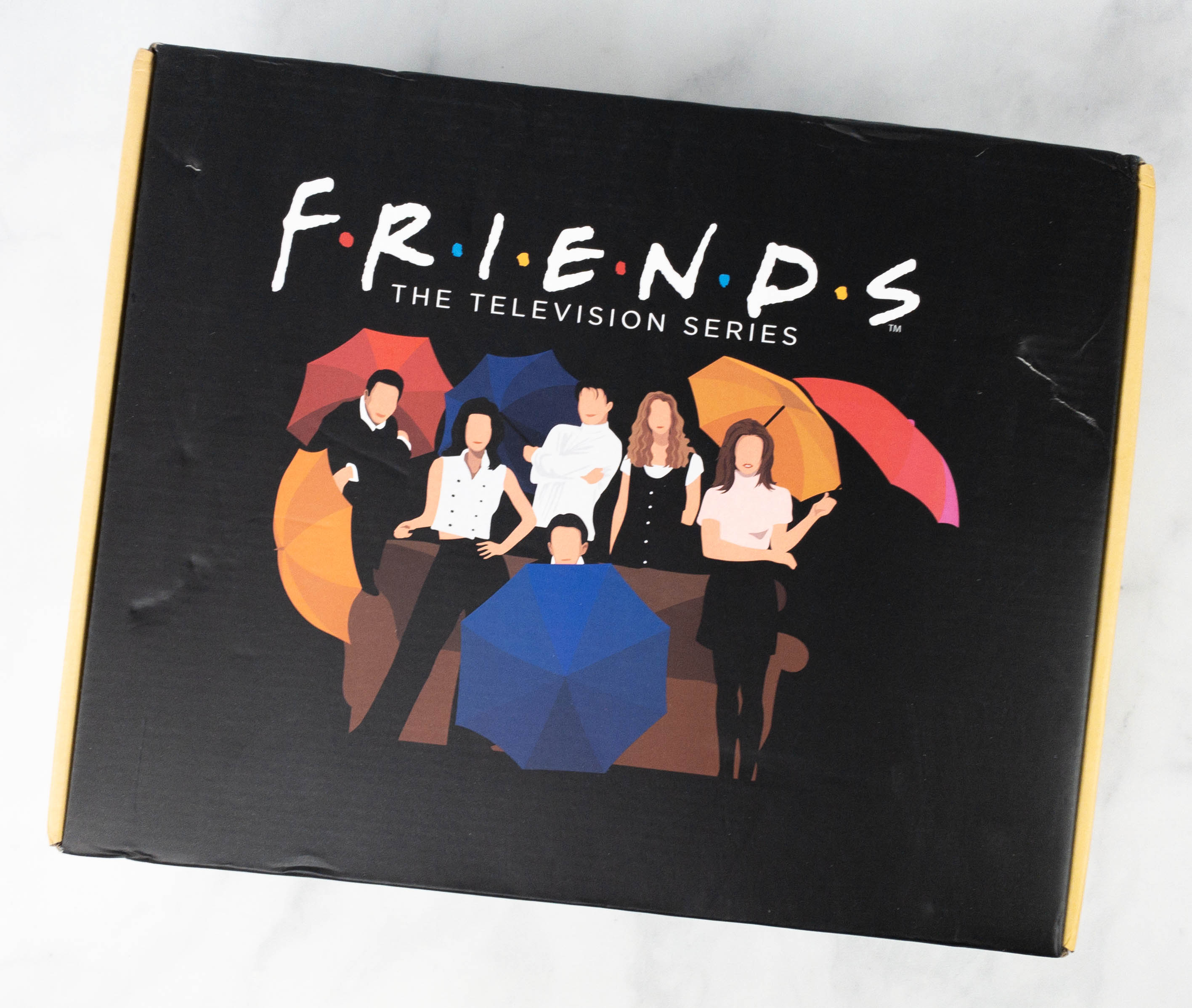 Incredible Friends Themed Subscription Box - March 2018  Friends  merchandise, Friends tv show gifts, Friends tv quotes