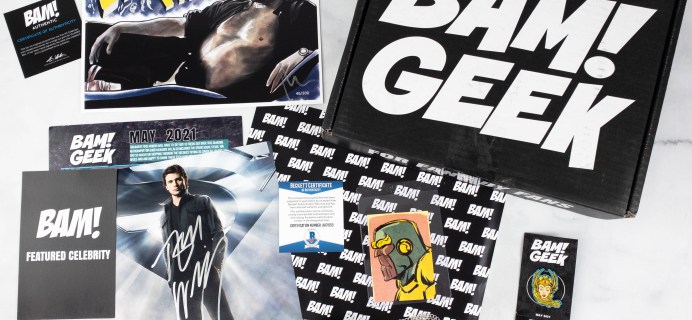 The Bam! Geek Box May 2021 Subscription Box Review
