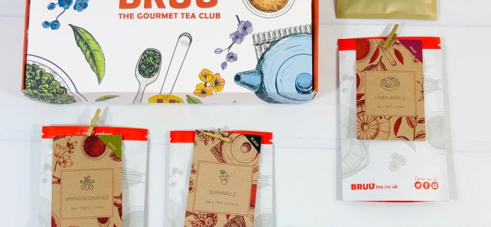BRUU The Gourmet Tea Club June 2021 Subscription Box Review