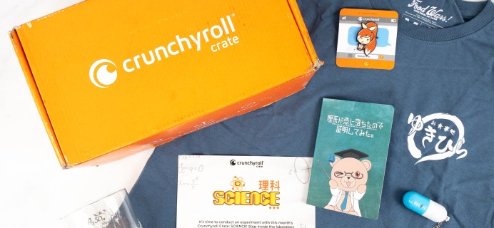 Crunchyroll Crate “SCIENCE” May 2021 Subscription Box Review
